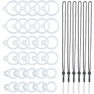 6Pcs Adjustable Polyester Neck Lanyard