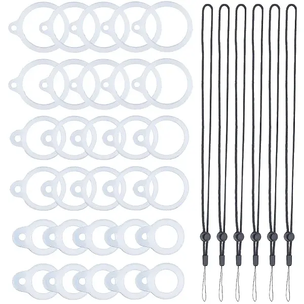 6Pcs Adjustable Polyester Neck Lanyard