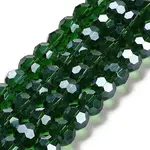 Electroplate Glass Bead Strands