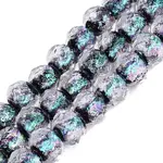 Handmade Foil Glass Lampwork Beads Strands