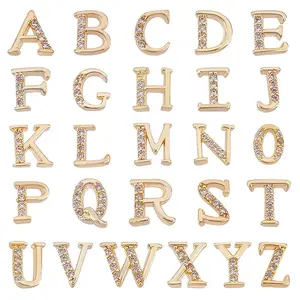 26Pcs 26 Style Brass Cabochons