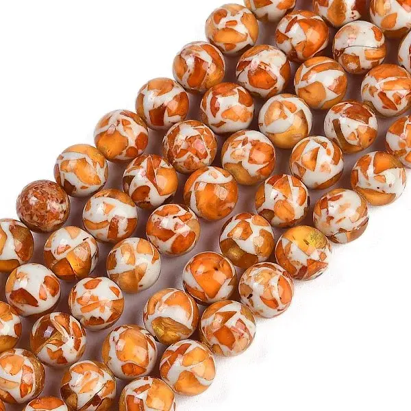 Sythetic Amber Beads Strands