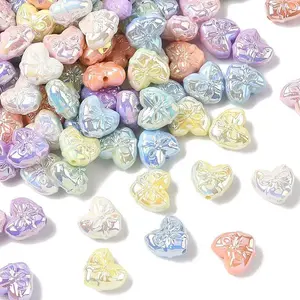 UV Plating Opaque Acrylic Beads