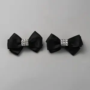 Detachable Polyester Bowknot Shoe Decoration