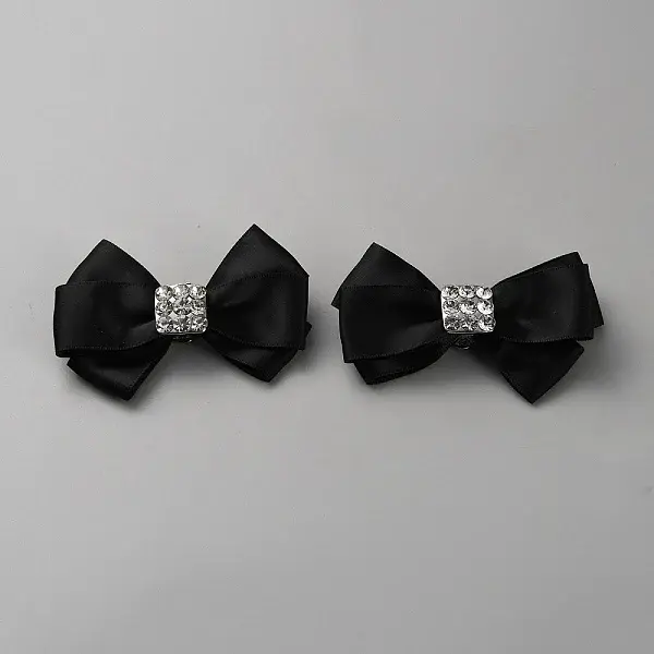 Detachable Polyester Bowknot Shoe Decoration