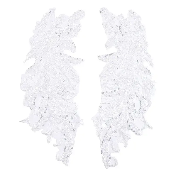 Leaf Polyester Embroidery Lace Appliques