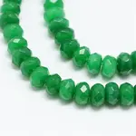 Natural White Jade Bead Strands