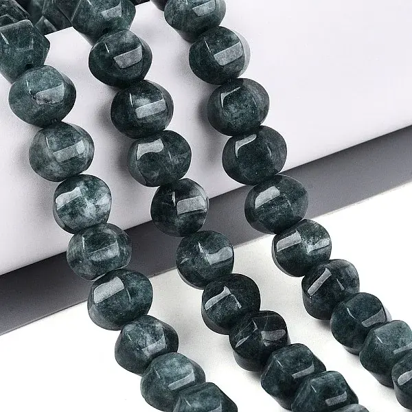 Natural White Jade Beads Strands