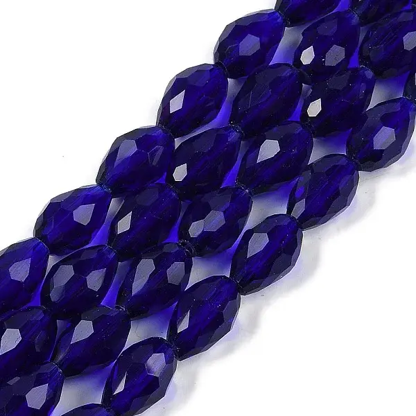 Transparent Glass Beads Strands