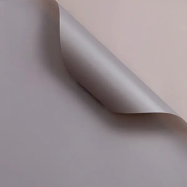 Solid Color Plastic Paper Flower Wrapping Paper