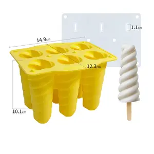 Silicone Ice-cream Stick Molds