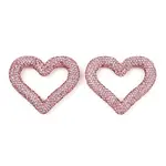 Handmade Polymer Clay Rhinestone Linking Rings