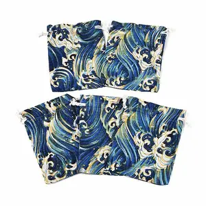 Burlap Packing Pouches