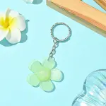 Flower Resin Keychain