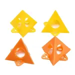 2 Sets 2 Style Triangle Plastic Picture Frame Support Strands