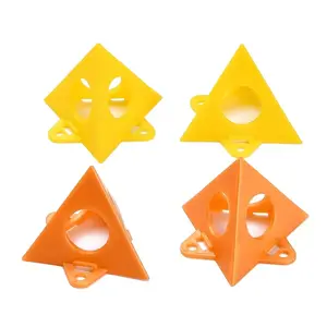 2 Sets 2 Style Triangle Plastic Picture Frame Support Strands