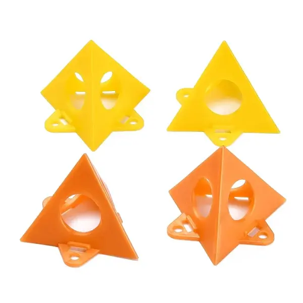 2 Sets 2 Style Triangle Plastic Picture Frame Support Strands