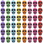 160Pcs Halloween Resin Beads