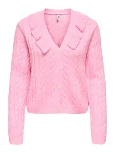 ONLY Kardigán  ružová