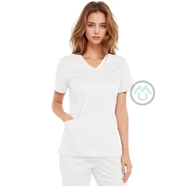 Zdravotnícka blúza Cherokee Core Stretch BEST - biela 3XL