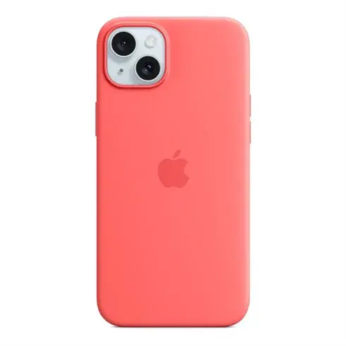 Pouzdro Silicone Case with MagSafe pro Apple iPhone 15 Plus, guava