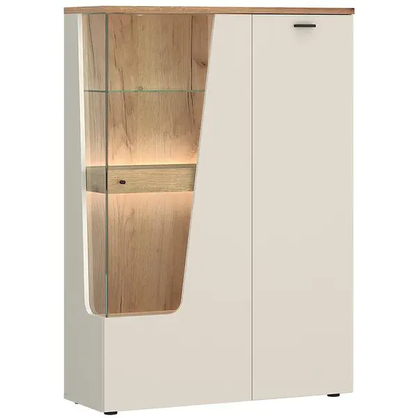 Vitrína Cut Out CTUV02R U1182D kašmír