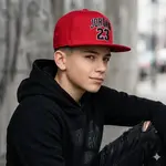 Jordan  jersey flatbrim cap 8-20yr