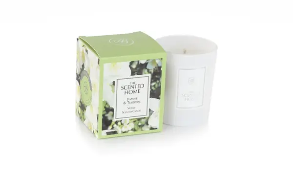 Vonná sviečka THE SCENTED HOME - JASMINE & TUBEROSE 70g