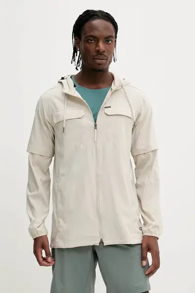 Outdoorová bunda Columbia Skien Valley béžová barva, 2124303