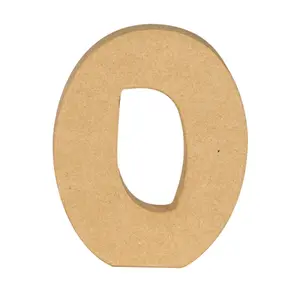 Číslovky z papírové hmoty – 0