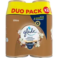 GLADE Automatic Sensual Sandalwood & Jasmine automatický osviežovač vzduchu náhradná náplň DUO