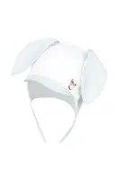 Dětská bavlněná kšiltovka Jamiks SATURIN modrá barva, JWH097