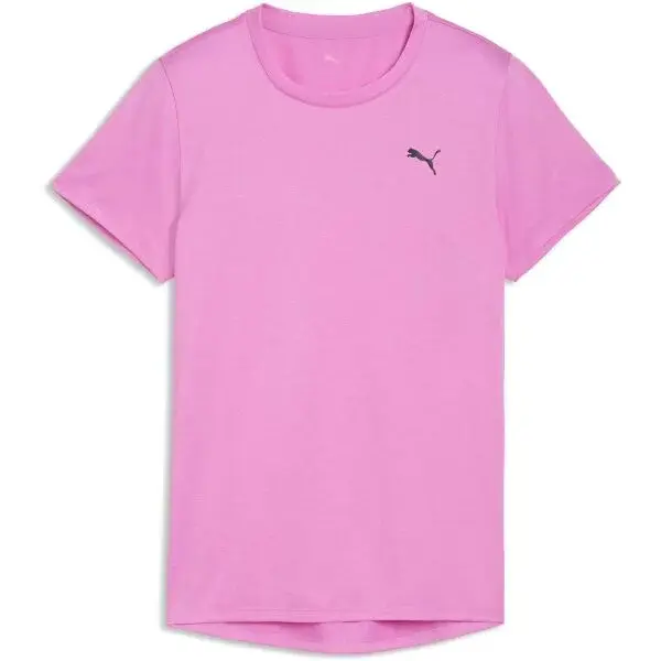 Puma W TAD ESSENTIAL HEATHER TEE Dámské tričko, růžová, velikost