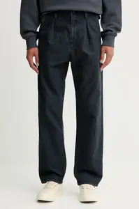 Bavlněné kalhoty G-Star Pleated Chino Relaxed