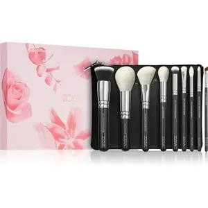 ZOEVA The Complete Brush Set sada štětců s taštičkou 1 ks