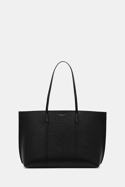 Kožená kabelka Tory Burch Perry černá barva, 169476-001