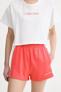 Calvin Klein teplákové šortky dámské bavlněné