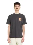 Volcom pánské tričko Meowdy Hth Sst Heather Black | Šedá | Velikost M