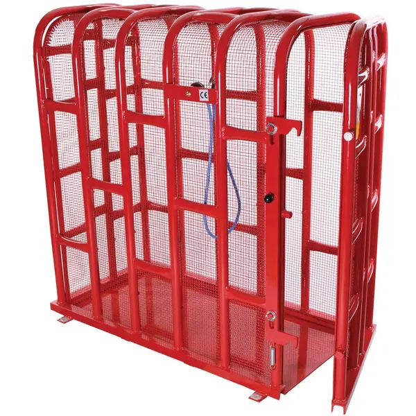 Ferdus Husticí klec K2, pro nákladní pneumatiky, 
730x1400x1450 mm, s certifikátem