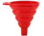 APA Trychtýř - nálevka skládací, silikonový, průměr 80 mm, se závěsným očkem
