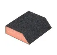 MAGG Brusná houbička zkosená 58/83 x 100 x 25 mm, zrnitost 180 Zrnitost: 100