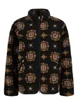 Jack & Jones Junior Prechodná bunda  béžová / hnedá / čierna
