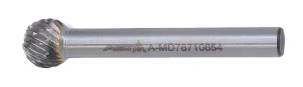 Tvrdokovová fréza - koule, 10 x 54 mm - ASTA