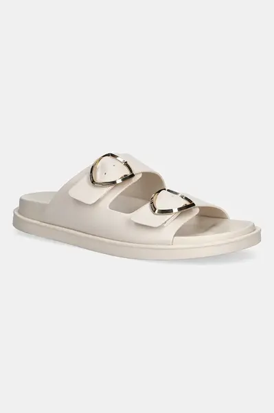 Pantofle Blauer GLADE dámské, béžová barva, S5GLADE01