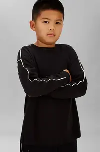 Dětské bavlněné tričko s dlouhým rukávem Calvin Klein Jeans