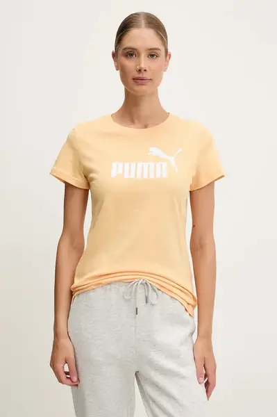 Bavlněné tričko Puma