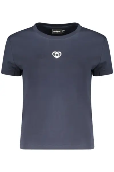 Desigual triko s krátkým rukávem modré