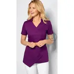 Dámska blúza ASYMETRIC - dark berry L
