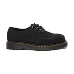 Semišové polobotky Dr. Martens Ramsey černá barva, na plochém podpatku, DM40572001