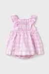 Dětské bavlněné šaty Mayoral